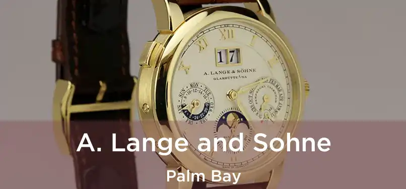 A. Lange and Sohne Palm Bay